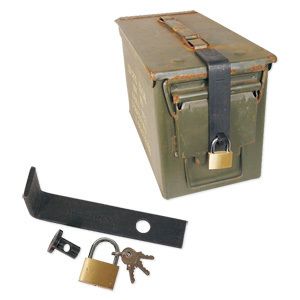 50 Cal Ammo Box Lock Ammo Can Box Lock NO MODIFICATION REQUIRED