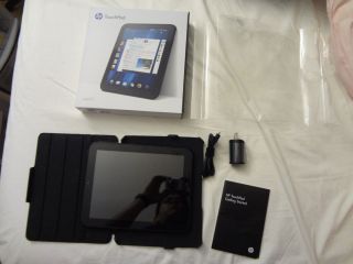 HP TouchPad 16GB running Android ICS 4.0.4 and WebOS (with original 