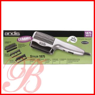 Andis Styler 1875 Ceramic Hair Dryer with 3 Attachments