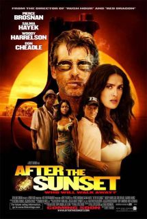 After The Sunset Movie Poster 2 Sided Original 27x40