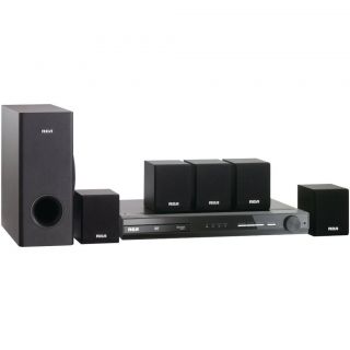 RCA Home Theater System Dolby 5 1 Surround Sound 130 Watts Subwoofer 5 