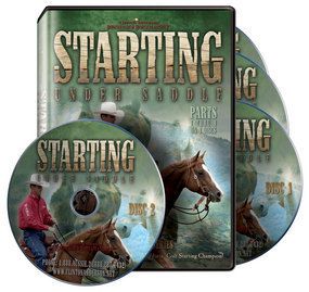 Clinton Anderson Starting Under Saddle DVD Set New Unopened