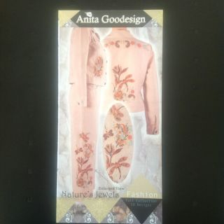 Anita Goodesign Machine Embroidery NATURES JEWELS, 59 Designs