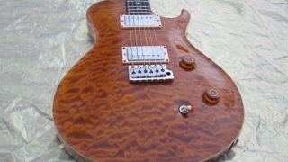 Paul Reed Smith SC Amber Quilt 10 Top Rosewood Neck 57 08 Pickups