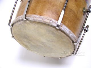 New Authentic banjira Indian Dholak Mango Wood Drum Bolt Tuned Dhol 