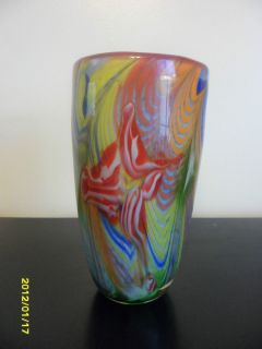 Ann Primrose Collection darte collection Murano swirl vase