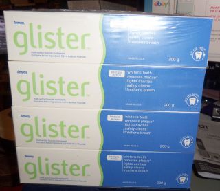 GLISTER MULTI ACTION FLUORIDE TOOTHPASTE AMWAY LOT OF 12 TUBES