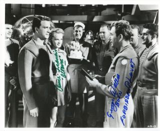 Forbidden Planet Anne Francis George Wallace Autograph