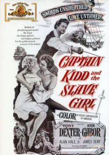 Captain Kidd and The Slave Girl DVD New