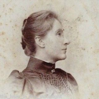   Cabinet Photograph of a Nannie ( Wilson )   By R Forbes of Dublin
