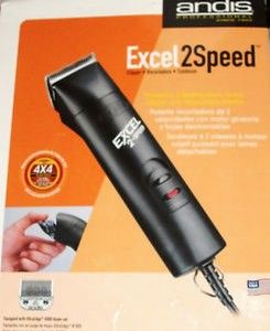 Andis 22315BGC2 Excel 2 Speed Professional Hair Trimmer Clipper Set 