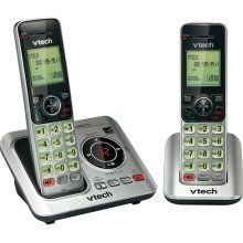   DECT Expandable 2 Handset Cordless Phone w Answering Machine