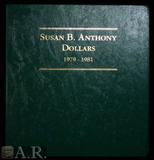 1979 1981 P D s Susan B Anthony Dollar Set BU Proof