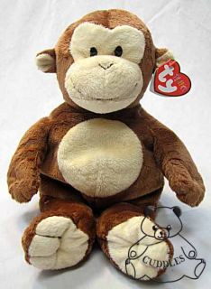   Pluffies Plush Toy Stuffed Animal Brown Ape Baby Pluffy BNWT S