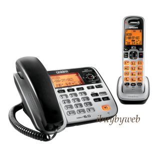   DECT 6 0 1 Corded 1 Cordless Phone w Answering Machine New