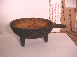 Antique Cast Iron Kettle Pot for Melting Metal
