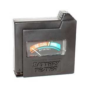   Tester for Small Batteries AA, AAA, C, D, and 9 Volt [TESTER 2