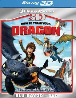 How to Train Your Dragon (Two Disc Blu ray 3D/DVD Combo), New DVD, ,