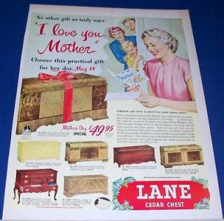 1950 lane cedar hope chest mother s day i love