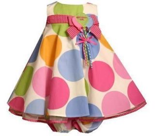 Bonnie Jean Baby Girls Boutique Polka Dot 1st or 2nd Birthday Party 