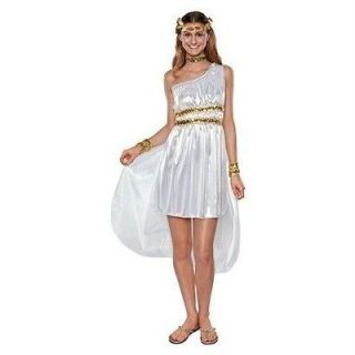 Womens VENUS DIVA Greek Goddess Gown costume Size Sm Med Large NWT 