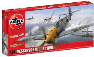 Airfix 12002A Messerschmitt Bf109E 1/24 Scale Plastic Model Kit