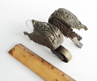   antique cast & chased casters of the Empire/ Victorian period in fine