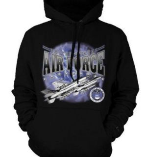 United States Air Force Sweatshirt USAF Fighter Jets Pullover Hoody 