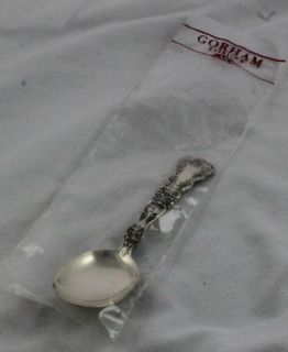 Gorham Buttercup Sterling Silver Baby Spoon Orig Pack
