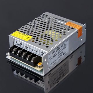 Switching Switch Power Supply for LED Strip light Lights 12V 5A 60W 