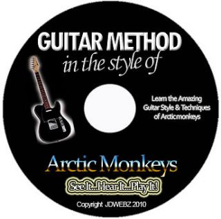 Arctic Monkeys Guitar Tab Software Lesson CD + Free Bonuses