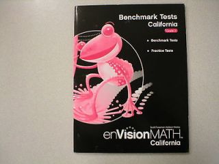 enVision Math California Grade 2 Benchmark Tests book ISBN 0328344370