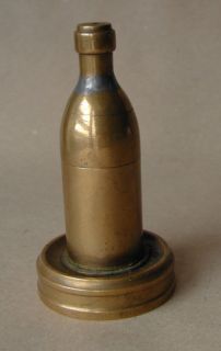 Antique Brass Table Petrol Cigarette Lighter