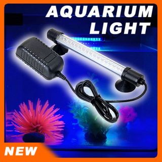 Underwater Aquarium LED Bar Blue Lights Lighting Lamps