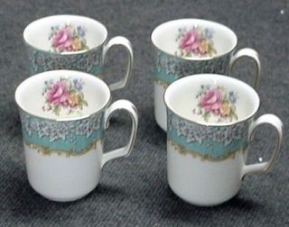 royal albert enchantment 4 coffee mugs mint time left