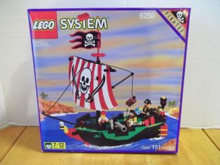 Lego 6250 Pirates Cross Bone Clipper Brand New in Box