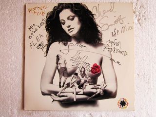 Red Hot Chili Peppers LP Mothers Milk Signed Autograph