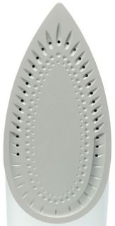 shaped nonstick soleplate for smooth gliding and enhanced steam 