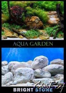 36 x 18 Aquatic Plant Garden Stone Aquarium Background