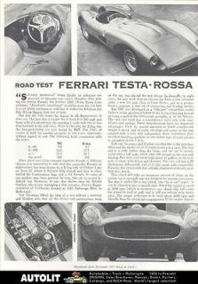 1958 ferrari trc2500 sales brochure  11 99