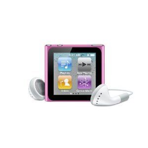 Apple iPod Nano 6th Generation PINK 8GB  Player MC692LL A NEW