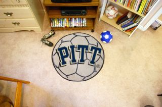   NCAA 27 Round Soccer Ball Area Rug Floor Mat by Fan Mats