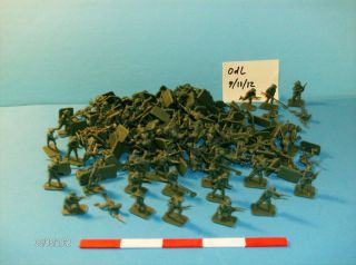 Army Men Toy Soldier Set Smaller One inch 1 72 Figures 1 New Plastic 