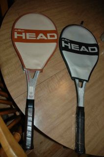 Two Arthur Ashe Tennis Racquets Used Competition and Competition 2 