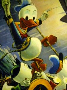 Scrooge McDuck of Duckburg Flying Dutchman Carl Barks Walt Disney 
