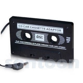 Cassette Tape DECK Adapter To Car Music Audio for CD  Player iPhone 