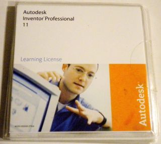 Autodesk Inventor Professional 11 Learning License 3D Mechanical 