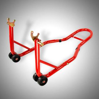 Newly listed Motorcycle Sports Bike Jack Stand Red Rear Stand Swingarm 