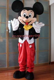   Mickey Mouse Mascot Costume Fancy Dress Adult Size BIG SALE