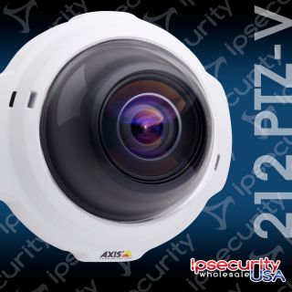 Axis Camera 212 PTZ V Vandal Proof IP Network Cam 0280 004 Brand New 